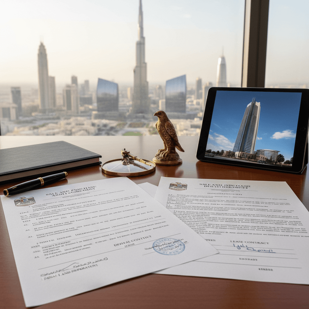 Pravni dokumenti in pogodbe za nepremičnine v Dubaju